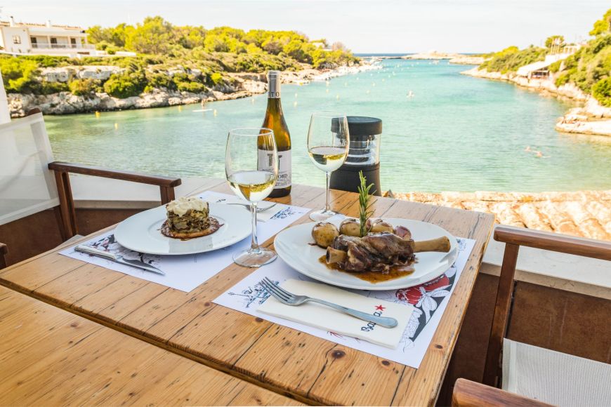 Comidas con vistas al mar Restaurante Bahía